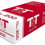 T&T KING SIZE FILTER TUBES 200 ADET