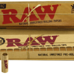 Rolling Paper Raw King Size Slim Plus Tips