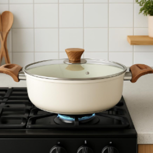 ARZU ÇELİK SERAMİK BASIK TENCERE 26 CM